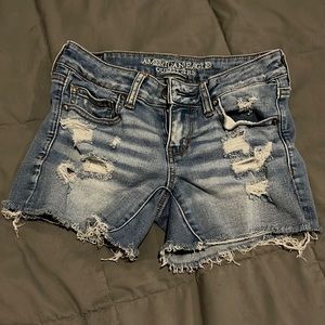 American Eagle super low shortie, size 4